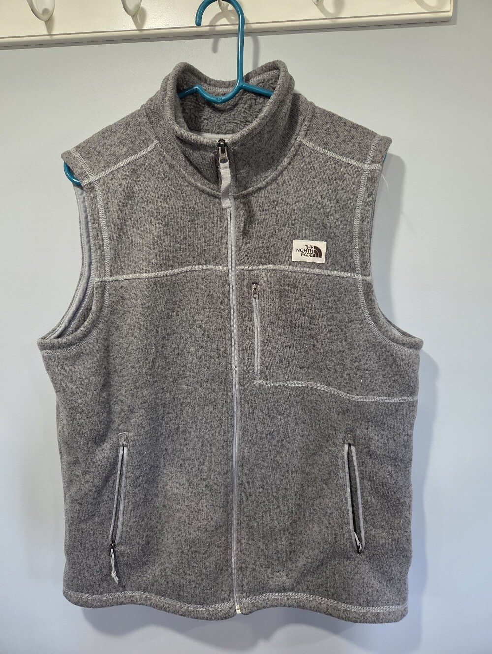 Men’s The North Face Full Zip Gordon Lyons Vest Size Large